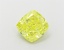 1.54 Ct. Fancy Vivid  Yellow Cushion Lab Grown Diamond