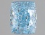 0.97 Ct. Fancy Vivid Blue Cushion Lab Grown Diamond