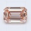 2.00 Ct. Fancy Intense Pink Emerald Lab Grown Diamond