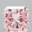 3.26 Ct. Fancy Vivid Pink Radiant Lab Grown Diamond