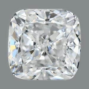 Cushion diamond — real photo