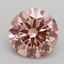 2.00 Ct. Fancy Intense Pink Round Lab Grown Diamond