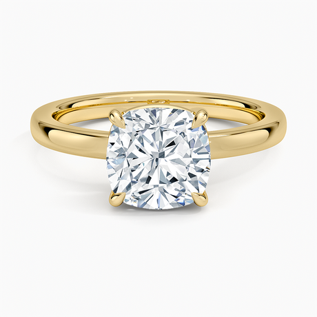 Dara Low-Profile Solitaire Ring