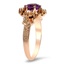 The Kam Ring, smalltop view on a hand