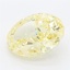 2.73 Ct. Fancy Intense Yellow Oval Lab Grown Diamond