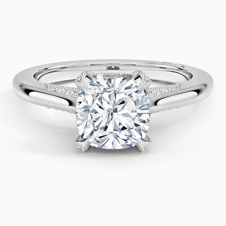 Platinum Simply Tacori Diamond Ring (1/8 ct. tw.)