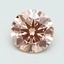 2.54 Ct. Fancy Intense Pink Round Lab Grown Diamond