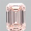 6.01 Ct. Fancy Intense Pink Emerald Lab Grown Diamond