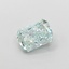 0.82 Ct. Fancy Intense Green Radiant Lab Grown Diamond