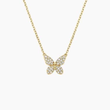 Butterfly Pavé Diamond Pendant (1/8 ct. tw.)