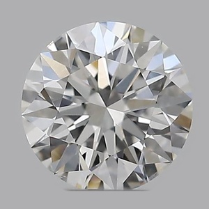 Round diamond — real photo