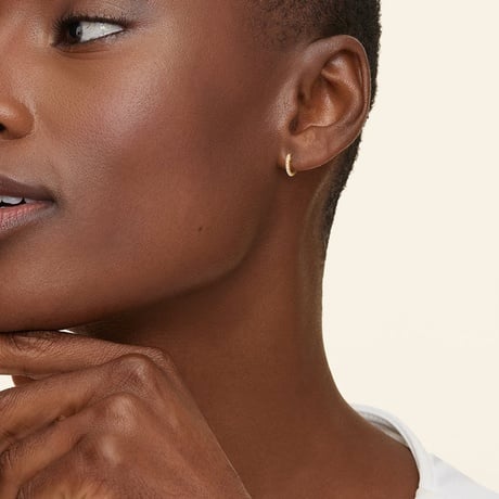 Diamond Hoop Earrings
