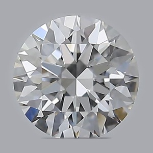 Round diamond — real photo