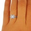 The Tera Ring, smalltop view on a hand