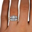 The Calico Matched Set, smallzoomed in top view on a hand