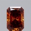 2.03 Ct. Fancy Deep Orange Radiant Lab Grown Diamond