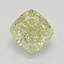 1.01 Ct. Fancy Light Yellow Cushion Diamond