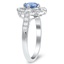 The Pola Ring, smalltop view on a hand