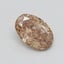 0.28 Ct. Light  Brown Oval Lab Grown Diamond