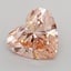 3.07 Ct. Fancy Intense  Pink Heart Lab Grown Diamond