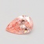 0.50 Ct. Fancy Intense Pink Pear Lab Grown Diamond