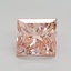 2.00 Ct. Fancy Intense Pink Princess Lab Grown Diamond