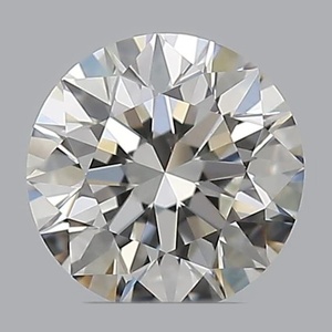 Round diamond — real photo