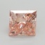 3.15 Ct. Fancy Intense Pink Princess Lab Grown Diamond