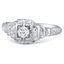 Art Nouveau Diamond Vintage Ring