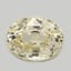 9.0x7.0mm Unheated Yellow  Oval   Sapphire