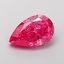 1.10 Ct. Fancy Vivid  Pink Pear Lab Grown Diamond