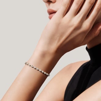 Bezel Pear Diamond Tennis Bracelet (5 ct. tw.)