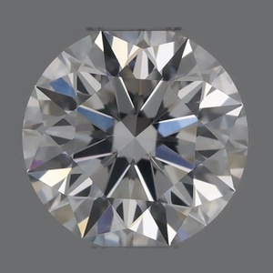 Round diamond — real photo