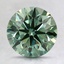 2.06 Ct. Fancy Vivid Pacific Green Round Lab Grown Diamond