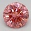 3.03 Ct. Fancy Vivid Pink Round Lab Grown Diamond