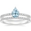 18KW Aquamarine Luxe Viviana Diamond Bridal Set (1/2 ct. tw.), smalltop view