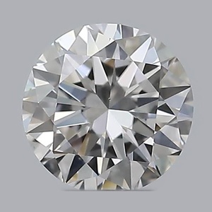 Round diamond — real photo