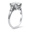 The Dariela Ring, smalltop view on a hand