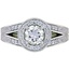 Custom Split Shank Detailed Halo