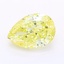 1.03 Ct. Fancy Intense Yellow Pear Lab Grown Diamond