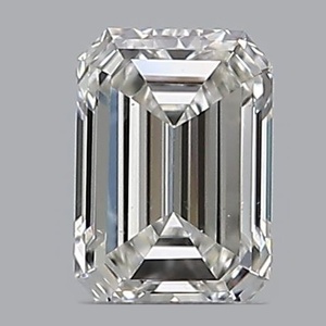 Emerald diamond — real photo