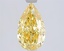 2.01 Ct. Fancy Vivid Yellow Yellow Pear Lab Grown Diamond