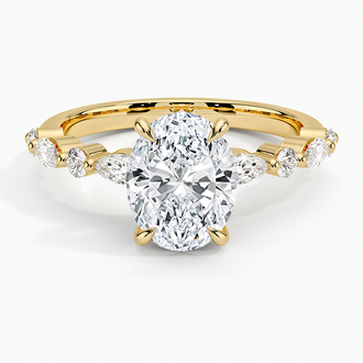 18K Yellow Gold Versailles Diamond Ring (1/3 ct. tw.)