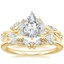 18K Yellow Gold Secret Garden Diamond Ring (1/2 ct. tw.) with Yvette Diamond Ring