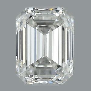 Emerald diamond — real photo