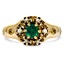 Victorian Emerald Vintage Ring