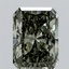 1.44 Ct. Fancy Vivid Green Radiant Lab Grown Diamond