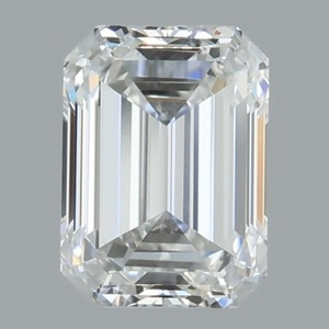 Emerald diamond — real photo