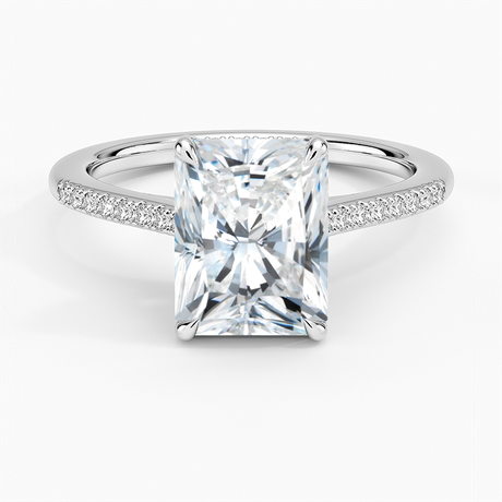 Lissome Half-Coverage Diamond Ring