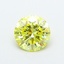 1.09 Ct. Fancy Intense  Yellow Round Lab Grown Diamond